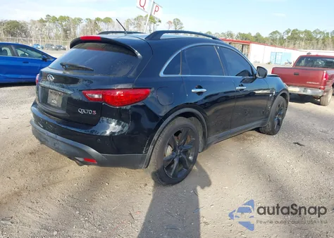 2015 Infiniti Qx70 z USA, uszkodzony, nr VIN JN8CS1MU2FM381401